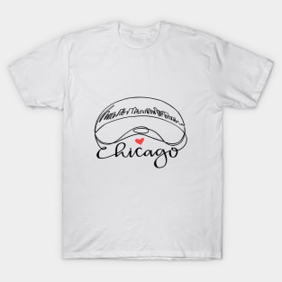 Chicago Cloud Gate "Bean" T-Shirt